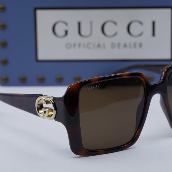 Final Price! Gucci GG1692S 002 Havana Sunglasses - Picture 5 of 12
